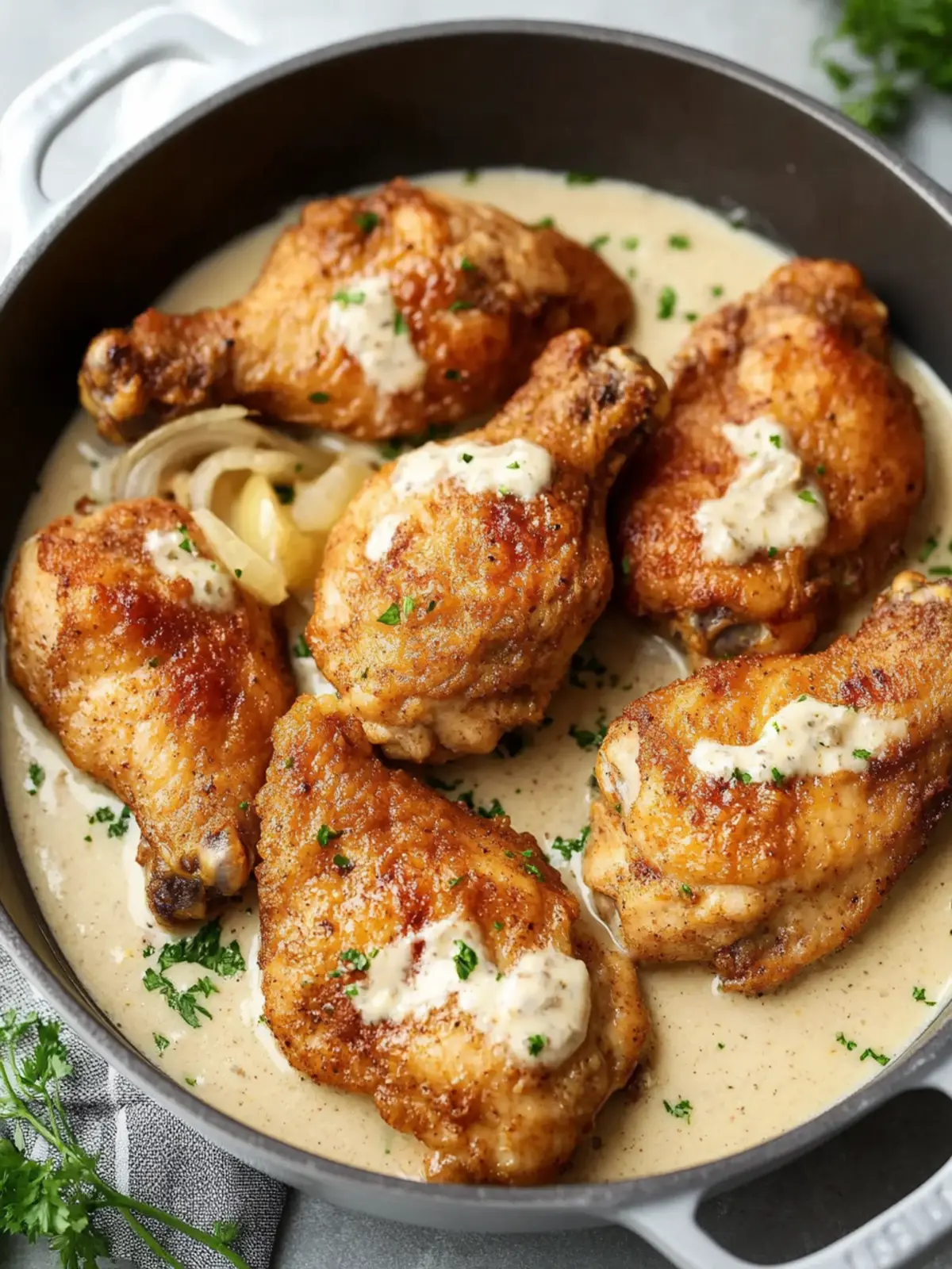 Sour Cream and Onion Chicken for a Comforting Family Dinner 3 Sour Cream and Onion Chicken