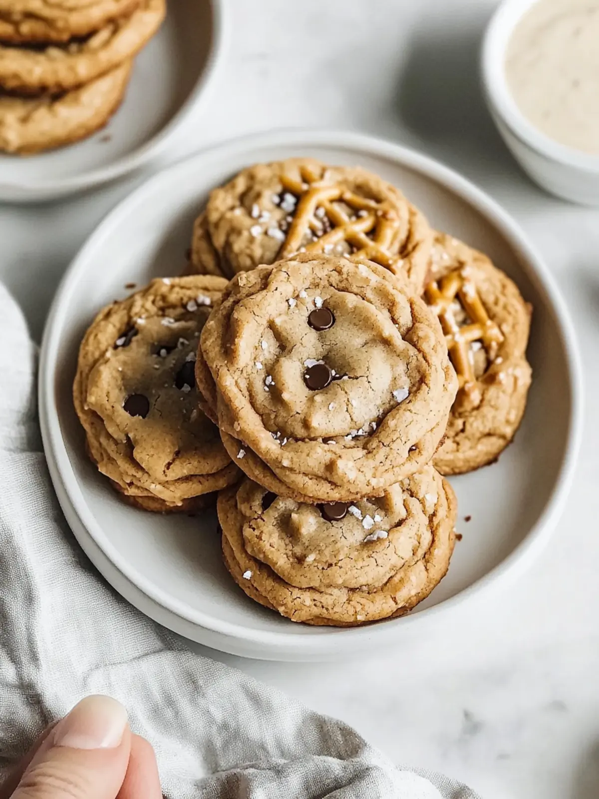 Irresistible Peanut Butter Pretzel Cookies You Must Try Now 4 Peanut Butter Pretzel Cookies