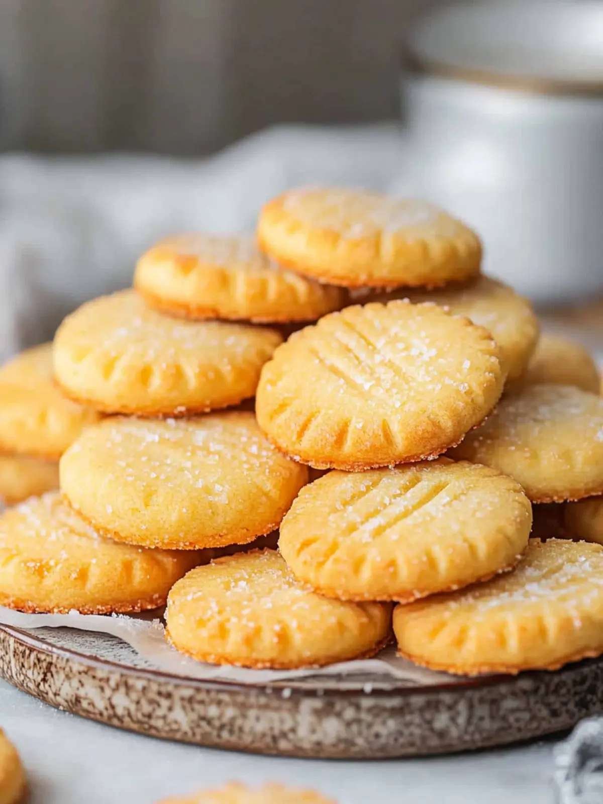 Bite Into Bliss: Homemade French Salted Butter Cookies 4 French Salted Butter Cookies