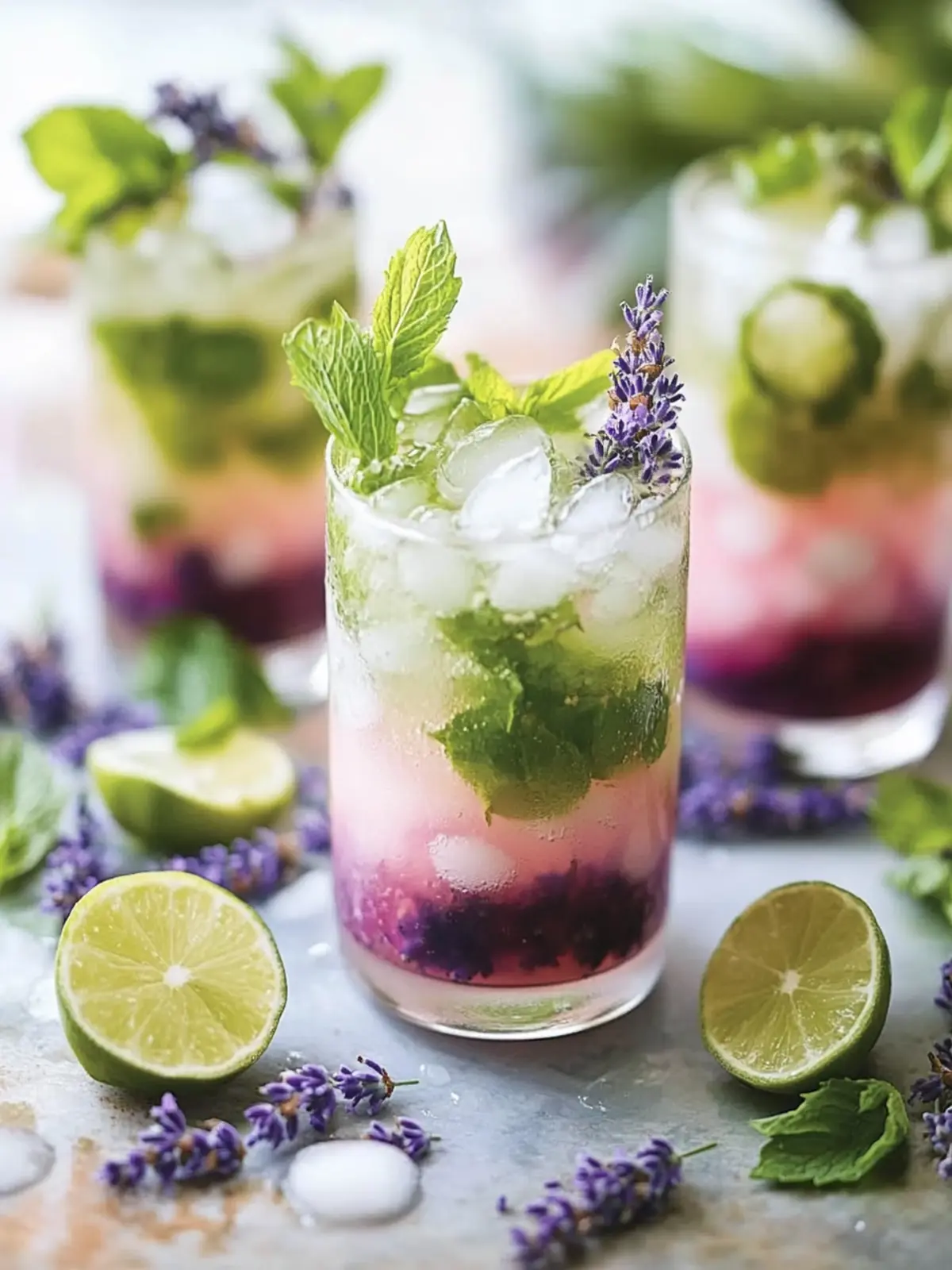 Refreshing Lavender Mojito Mocktail for a Blissful Sip 3 Lavender Mojito Mocktail