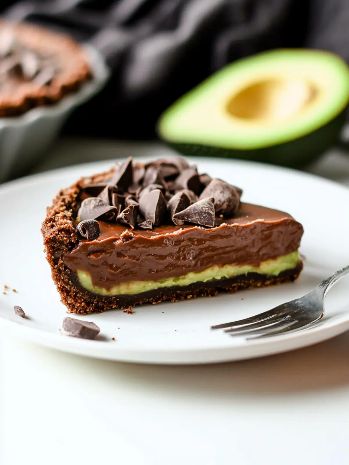 Decadent Chocolate Avocado Pie You’ll Crave Again and Again 4 Chocolate Avocado Pie