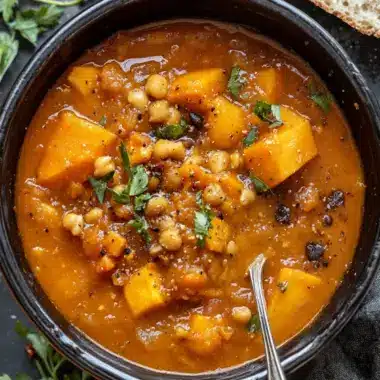 Savory Vegan Sweet Potato Stew for Cozy Nights In 9 Vegan Sweet Potato Stew