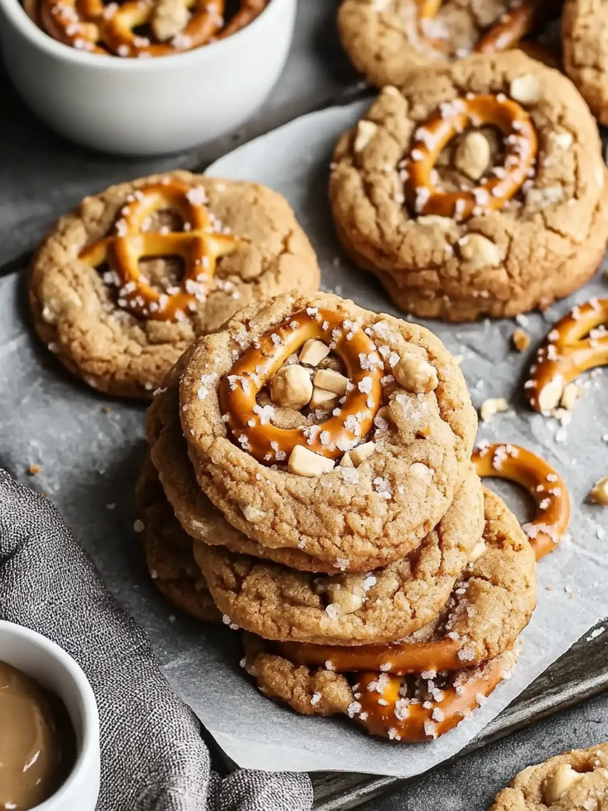 Irresistible Peanut Butter Pretzel Cookies You Must Try Now 5 Peanut Butter Pretzel Cookies