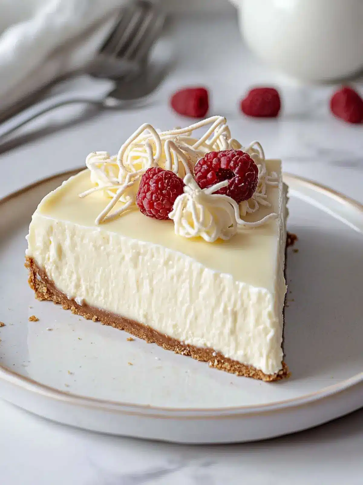 Decadent Vegan White Chocolate Cheesecake That's a Must-Try 2 Vegan White Chocolate Cheesecake