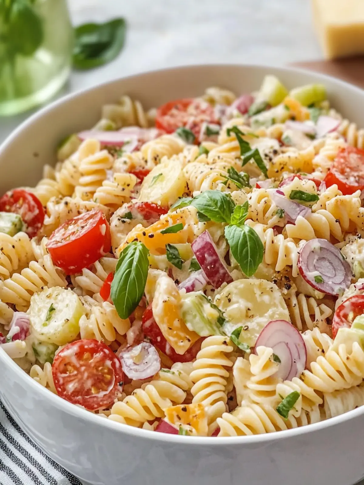 Savory Grinder Pasta Salad for a Flavor-Packed Family Feast 2 Grinder Pasta Salad