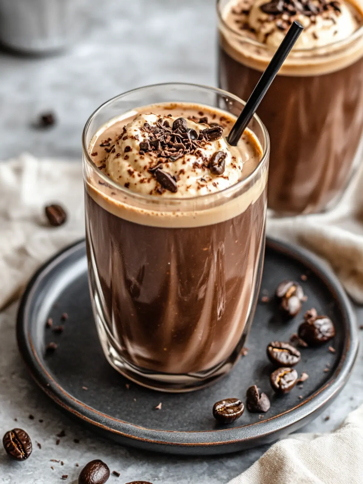Indulge in a Tahini Chocolate Coffee Date Shake Delight 3 Tahini Chocolate Coffee Date Shake