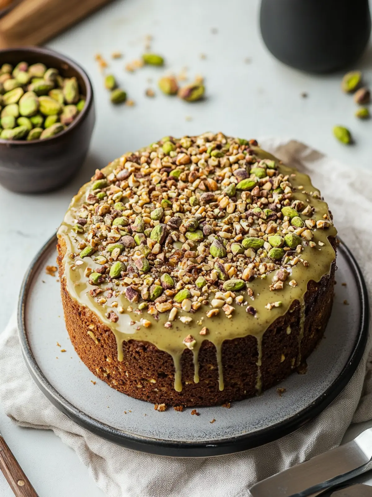 Delicious Vegan Pistachio Coffee Cake Everyone Will Love 5 Vegan Pistachio Coffee Cake