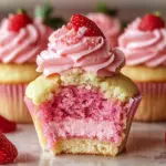 Indulge in Strawberry Milkshake Cupcakes for a Sweet Treat 7 Strawberry Milkshake Cupcakes