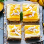 Delicious Coconut Mango Cheesecake Bars to Wow Your Guests 85 Coconut Mango Cheesecake Bars