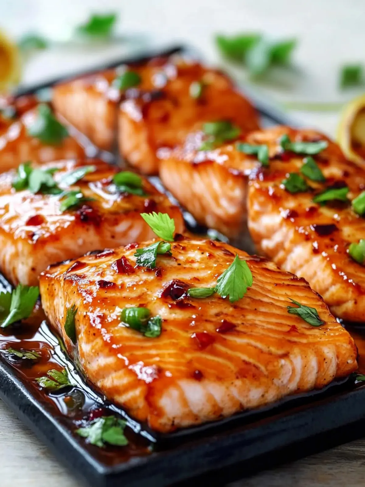 Broiled Salmon with Thai Sweet Chili Glaze: Quick & Delicious! 3 Broiled Salmon with Thai Sweet Chili Glaze