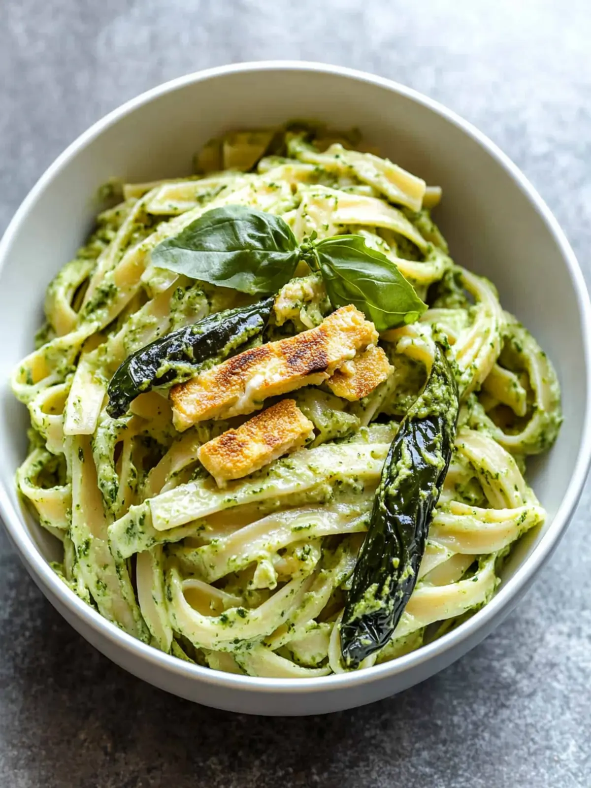 Creamy Roasted Poblano Pasta That Will Wow Your Taste Buds 4 Creamy Roasted Poblano Pasta
