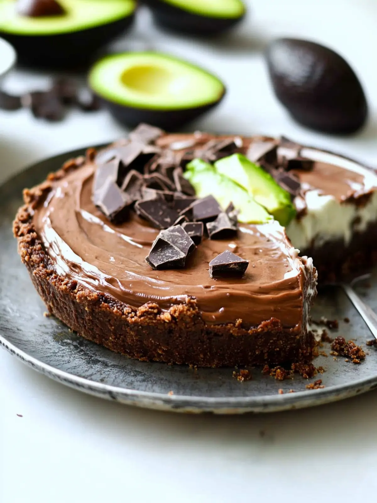 Decadent Chocolate Avocado Pie You’ll Crave Again and Again 5 Chocolate Avocado Pie