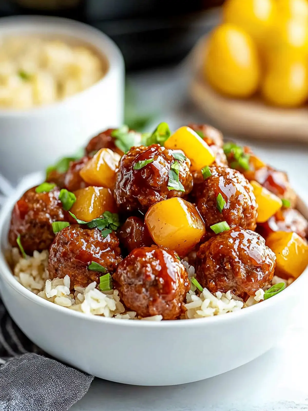 Savory Crockpot Hawaiian Meatballs for Effortless Entertaining 3 Crockpot Hawaiian Meatballs
