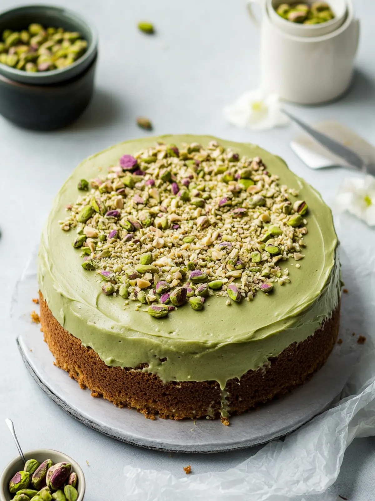 Delicious Vegan Pistachio Coffee Cake Everyone Will Love 4 Vegan Pistachio Coffee Cake