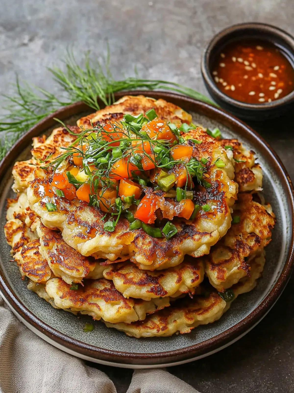 Savory Tofu Vegetable Pancakes for Comforting Homemade Flavor 3 Tofu Vegetable Pancakes