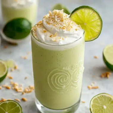 Creamy Coconut Key Lime Pie Smoothie for Tropical Vibes 9 Coconut Key Lime Pie Smoothie