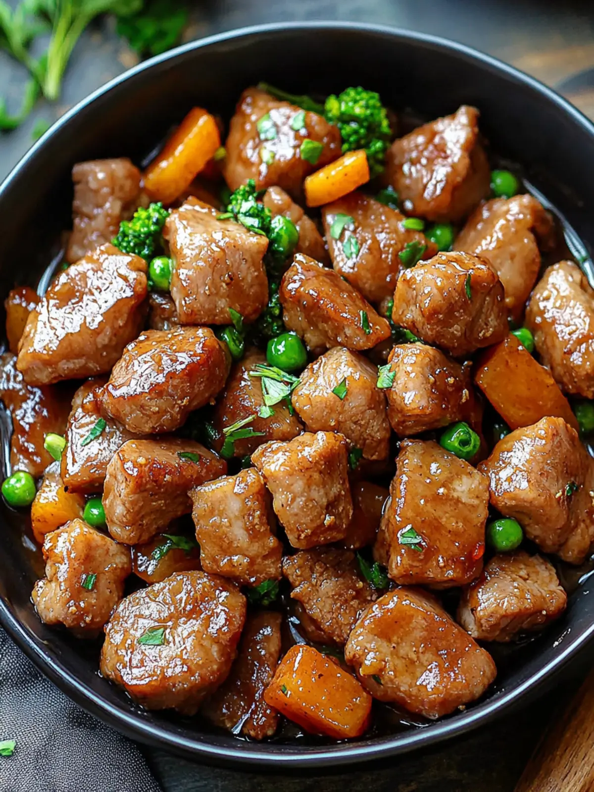 Honey Garlic Pork Stir Fry - Quick, Flavorful Family Delight 3 Honey Garlic Pork Stir Fry