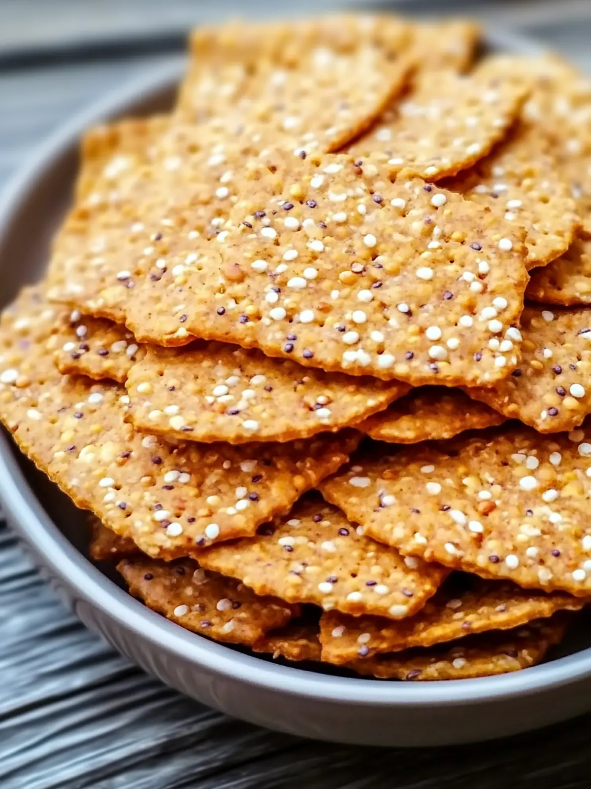 Delicious Red Lentil Crackers: A Healthy Snack Adventure 3 Red Lentil Crackers