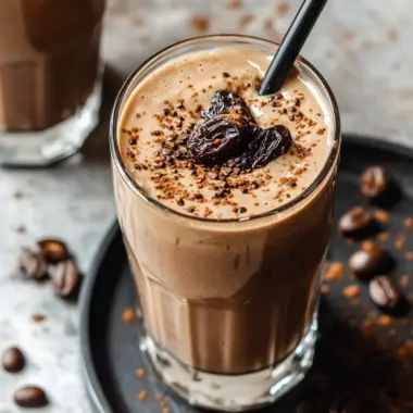Indulge in a Tahini Chocolate Coffee Date Shake Delight 10 Tahini Chocolate Coffee Date Shake