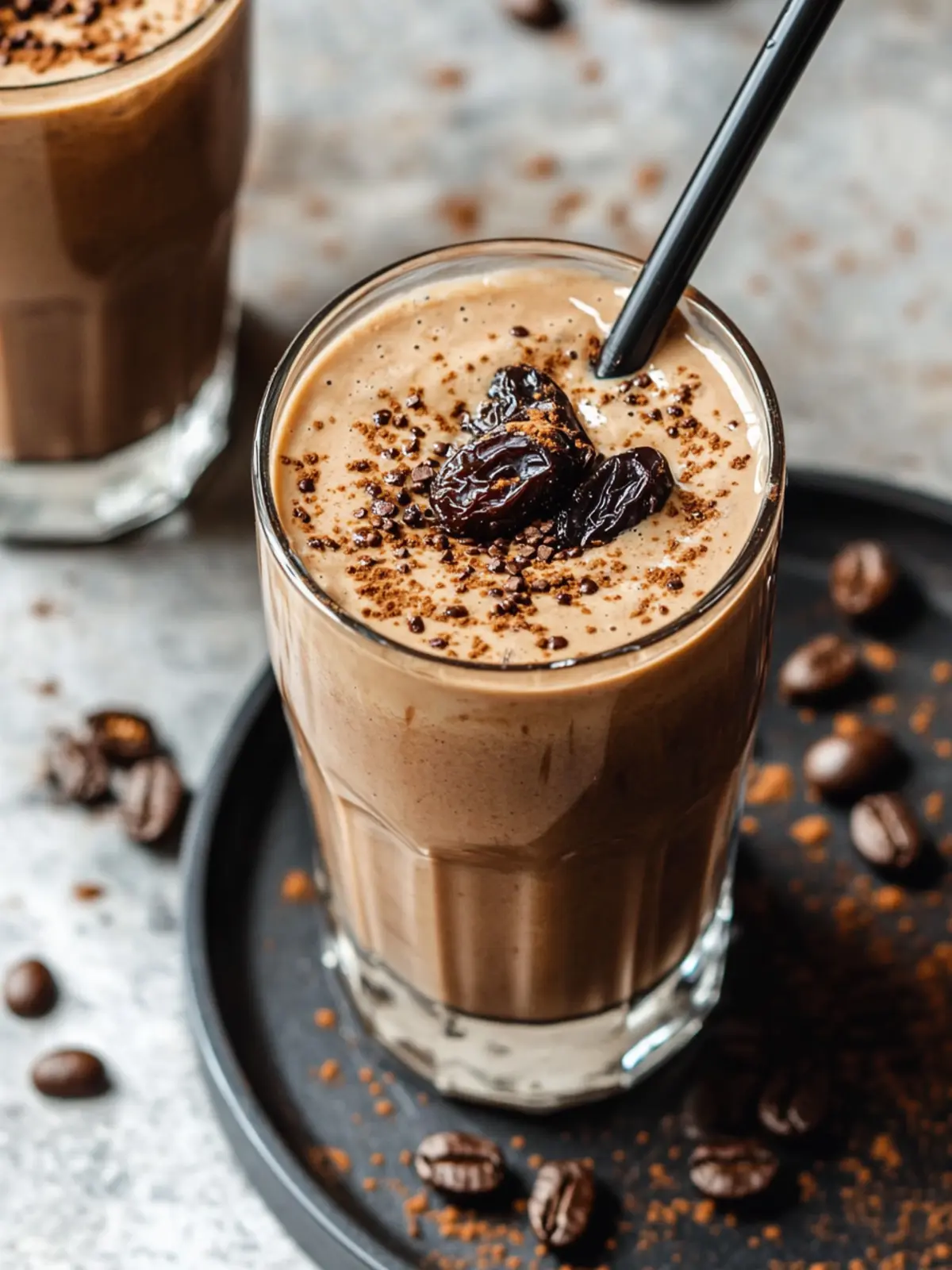 Indulge in a Tahini Chocolate Coffee Date Shake Delight 5 Tahini Chocolate Coffee Date Shake