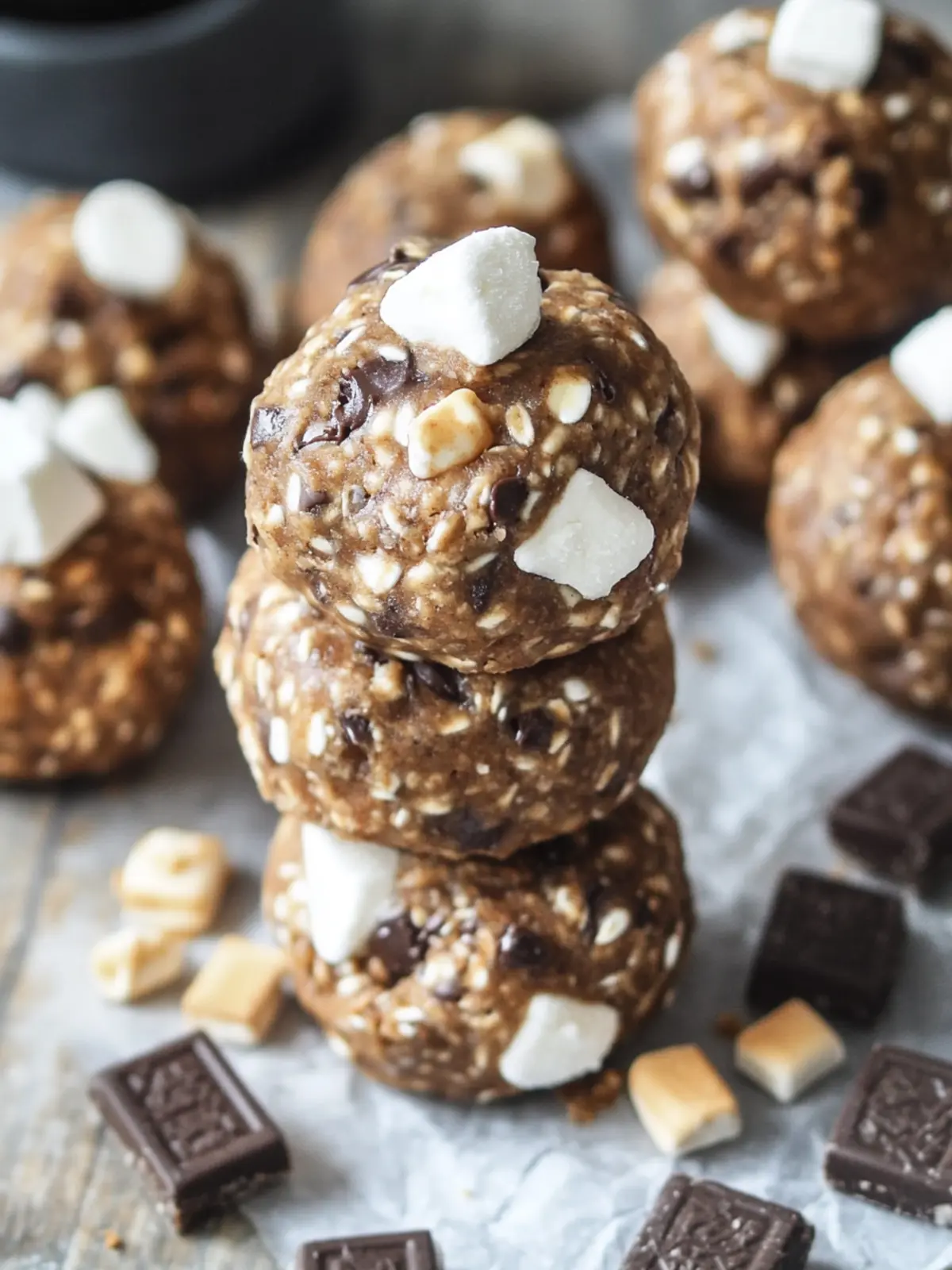 S'mores Energy Bites: Easy, Guilt-Free Snack Bliss 3 S’mores Energy Bites