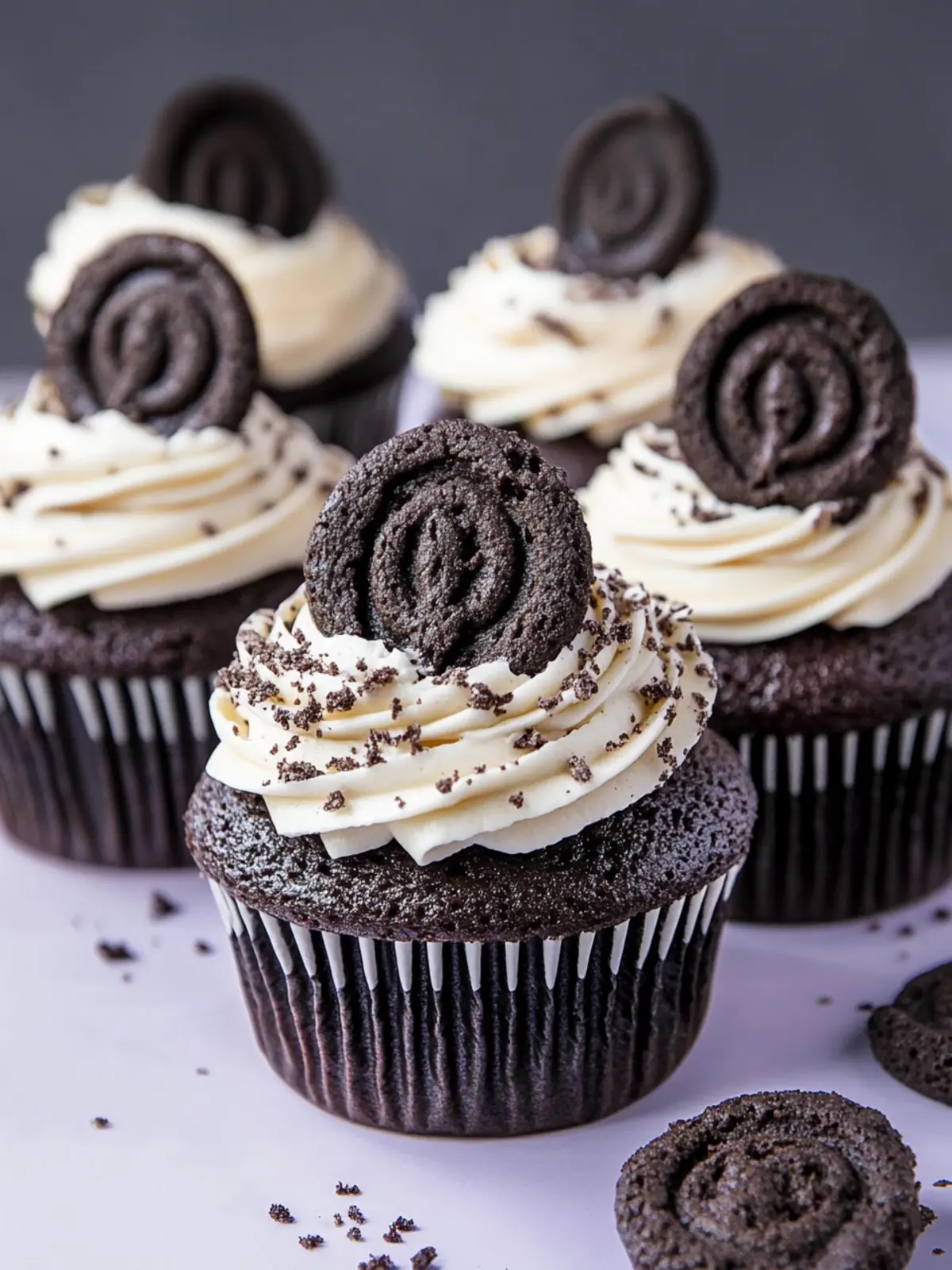 Indulge in Decadent Cookies and Cream Cupcakes Today 4 Cookies and Cream Cupcakes