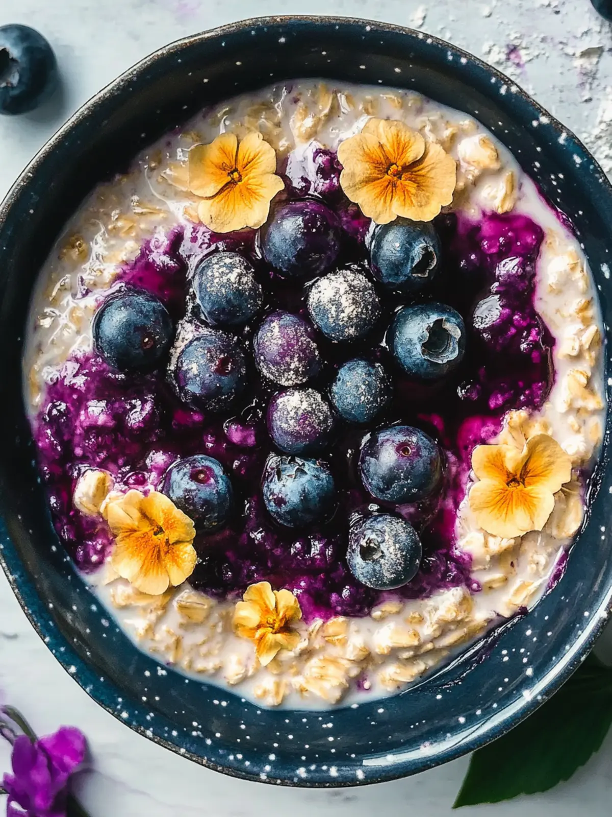 Blueberry Pie Overnight Oats for a Sweet Morning Treat 4 Blueberry Pie Overnight Oats
