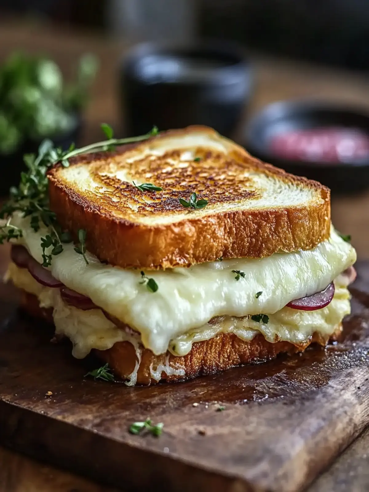 Dreamy Croque Monsieur: A Classic Comfort Food Delight 4 Croque Monsieur