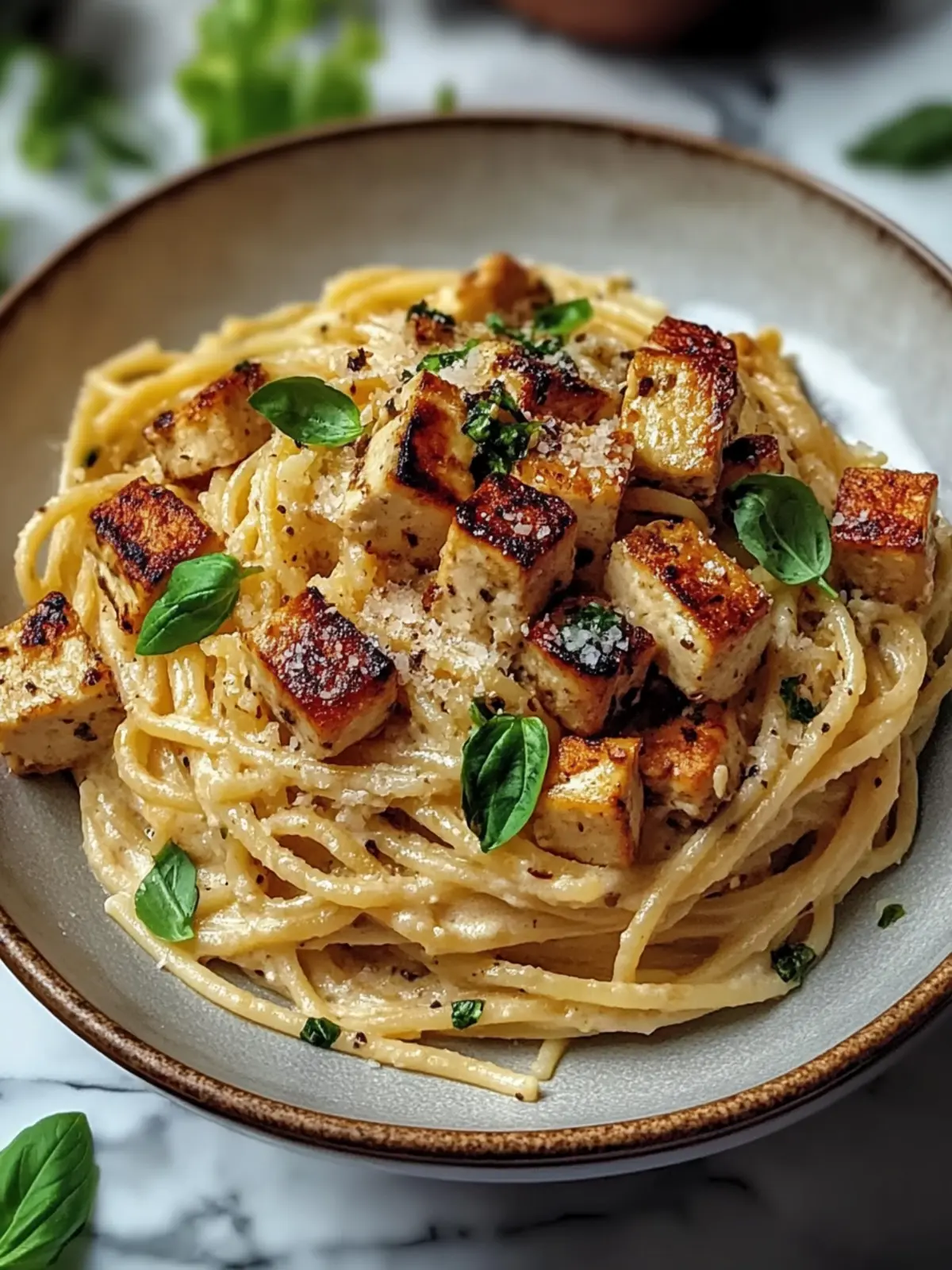 Creamy Cashew & Tofu Pasta for a Cozy Night In 3 Cashew & Tofu Pasta