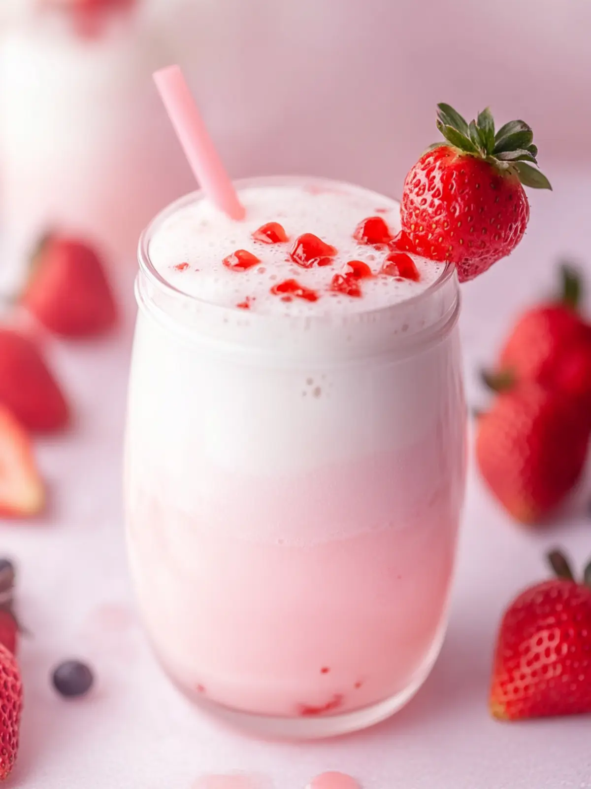 Delicious Strawberry Milk Tea Recipe for a Cozy Treat 2 Strawberry Milk Tea