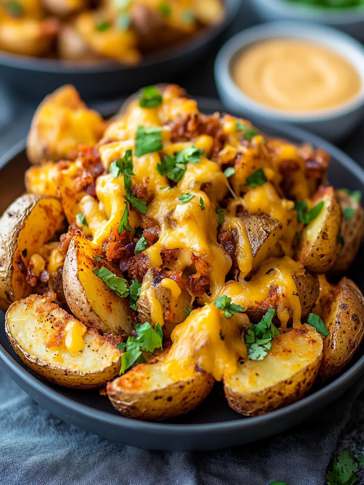 Mouthwatering Cheesy Taco Potatoes for Ultimate Comfort Food 5 Cheesy Taco Potatoes