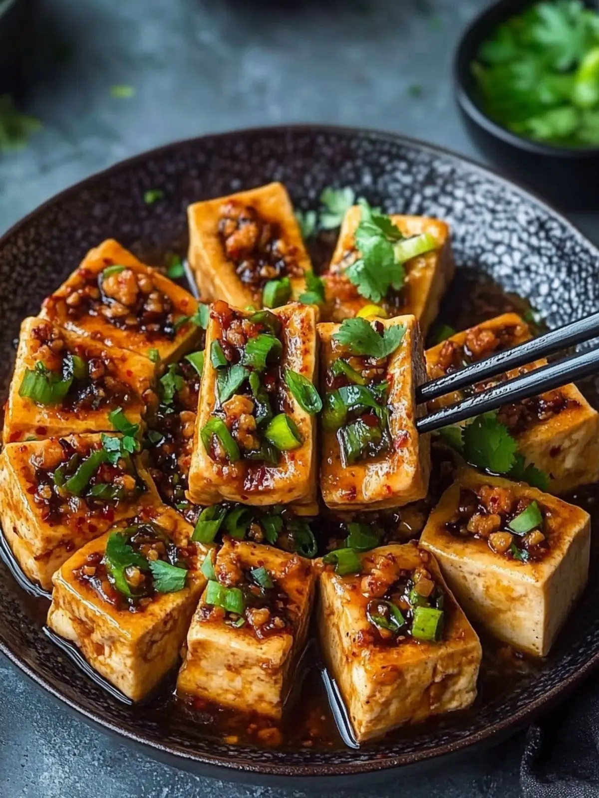 Vegan Hakka-Style Stuffed Tofu with Savory Gravy Delight 4 Vegan Hakka-Style Stuffed Tofu