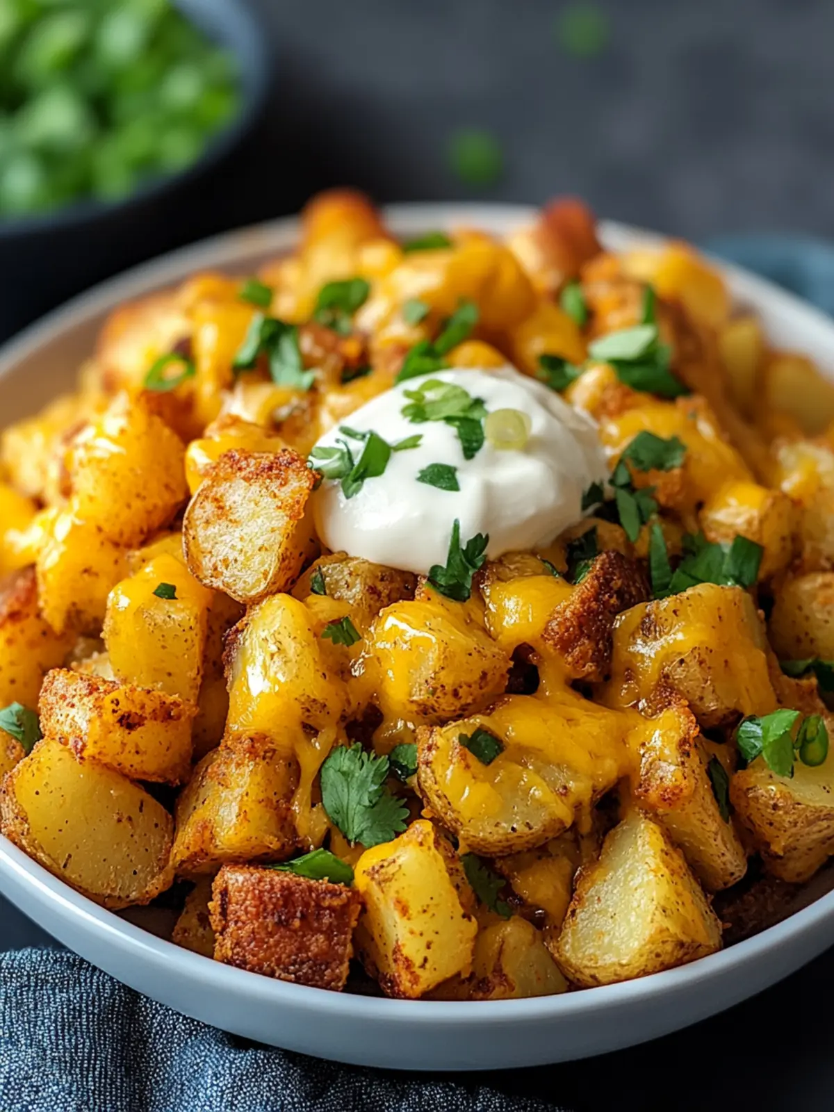 Mouthwatering Cheesy Taco Potatoes for Ultimate Comfort Food 3 Cheesy Taco Potatoes