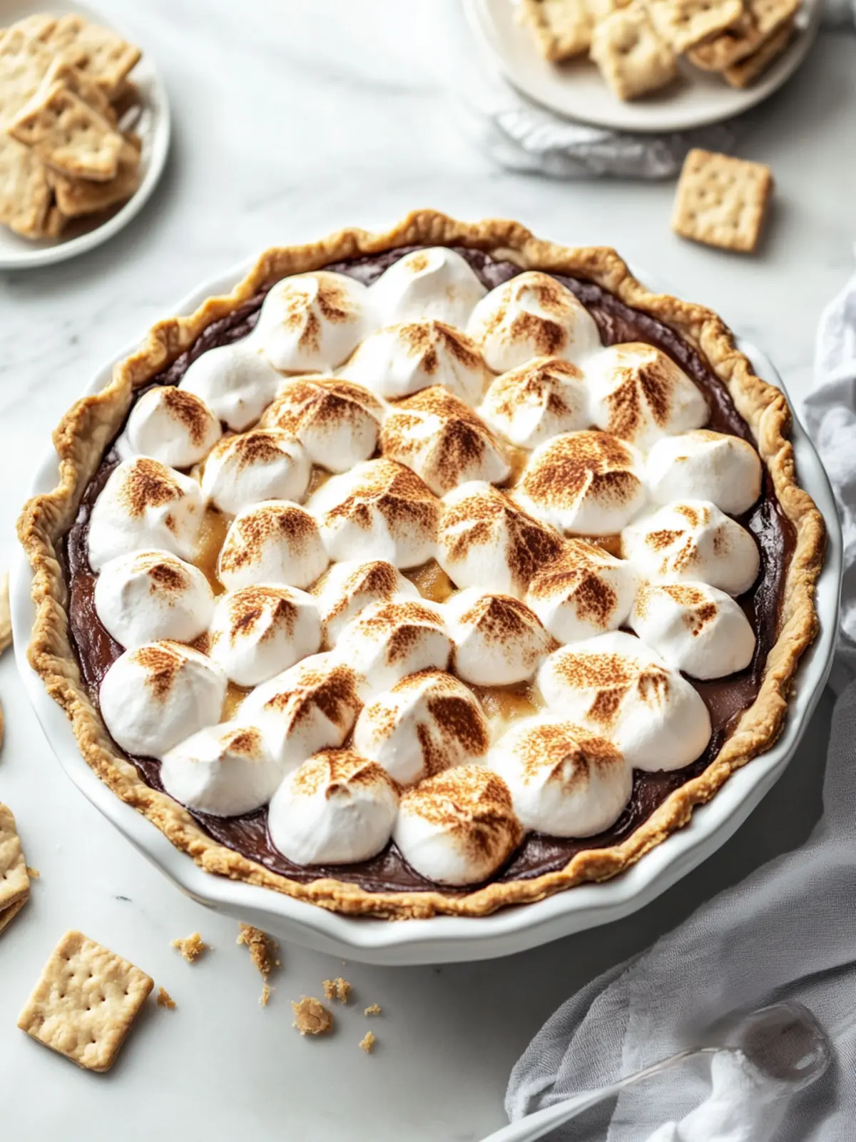 Irresistible S’mores Pie That Will Wow Your Taste Buds 4 S’mores Pie