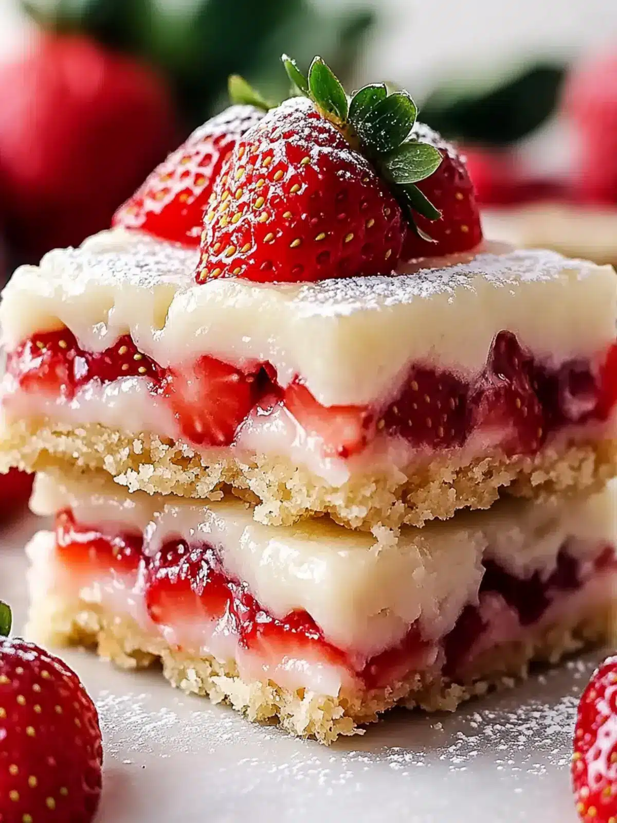 Irresistible Strawberry Shortcake Bars You’ll Love Making 3 Strawberry Shortcake Bars