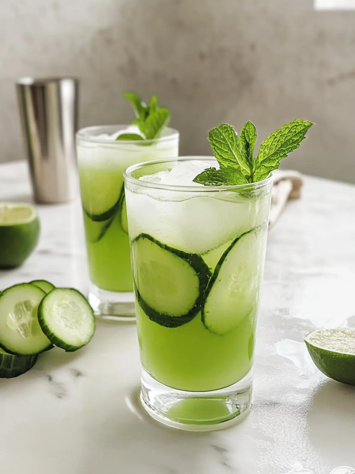 Refreshing Cucumber Mint Mocktail to Beat the Heat 5 Cucumber Mint Mocktail
