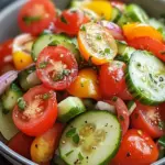 Refresh Your Meal with Zesty Cucumber Tomato Salad Delight 12 Cucumber Tomato Salad