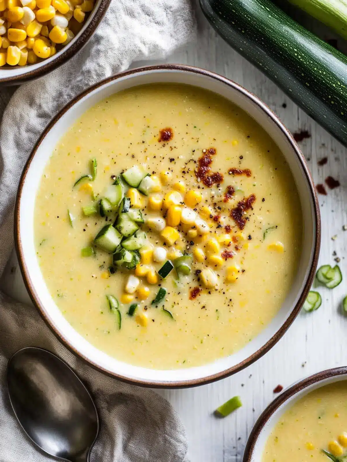 Creamy Zucchini Corn Chowder for Cozy Nights In 5 Zucchini Corn Chowder
