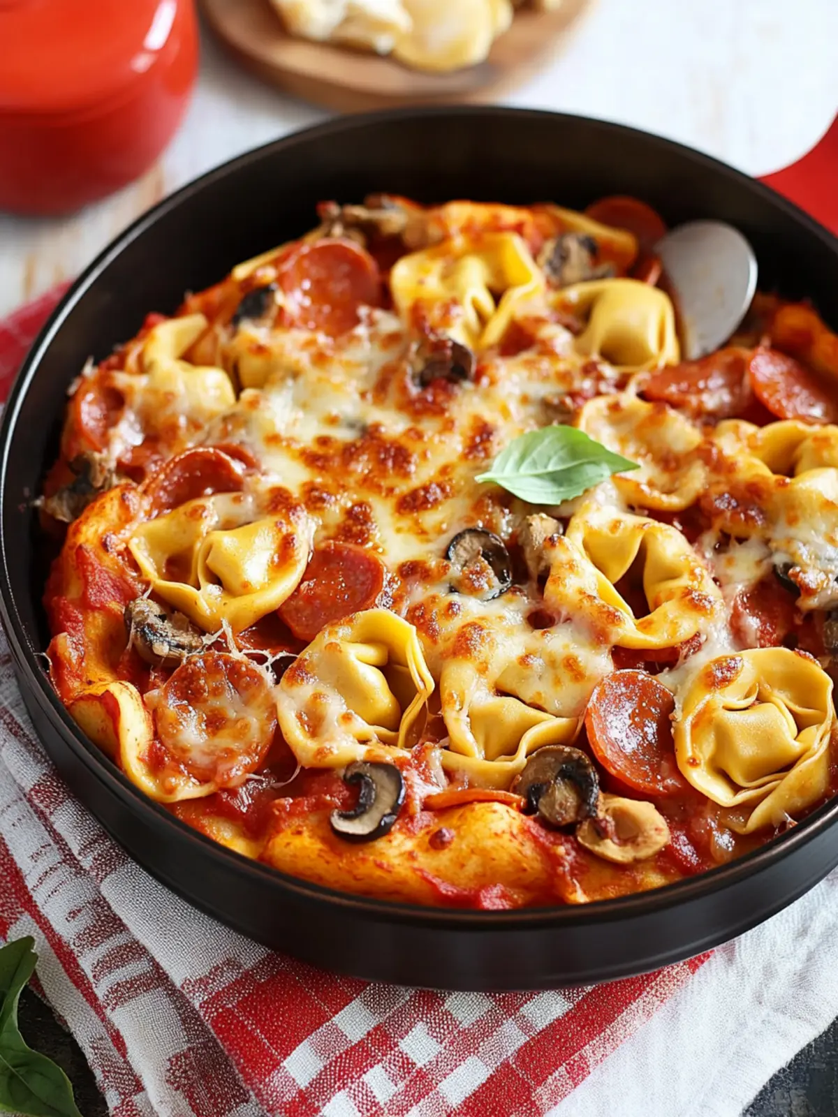 Irresistible Baked Pizza Tortellini Your Family Will Love 4 Baked Pizza Tortellini