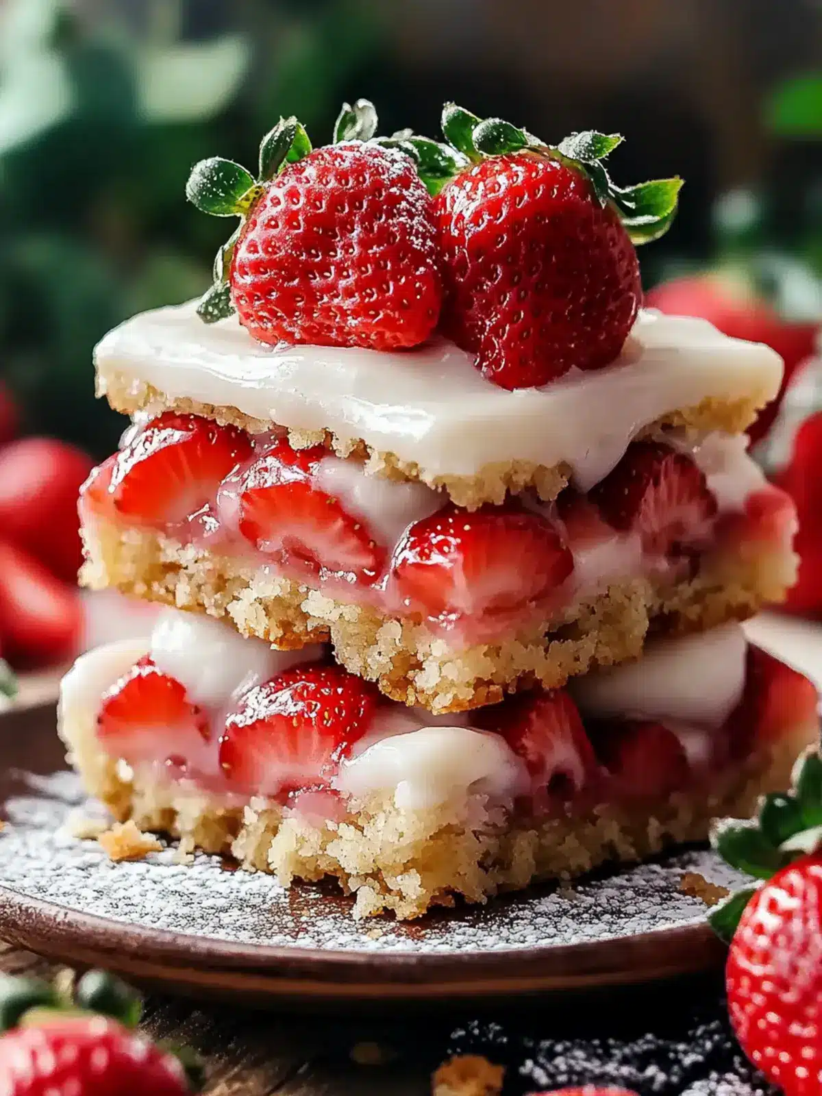 Irresistible Strawberry Shortcake Bars You’ll Love Making 4 Strawberry Shortcake Bars