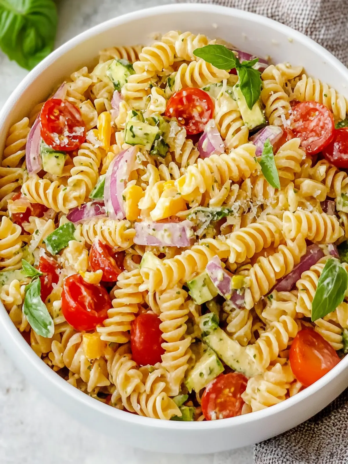 Savory Grinder Pasta Salad for a Flavor-Packed Family Feast 5 Grinder Pasta Salad