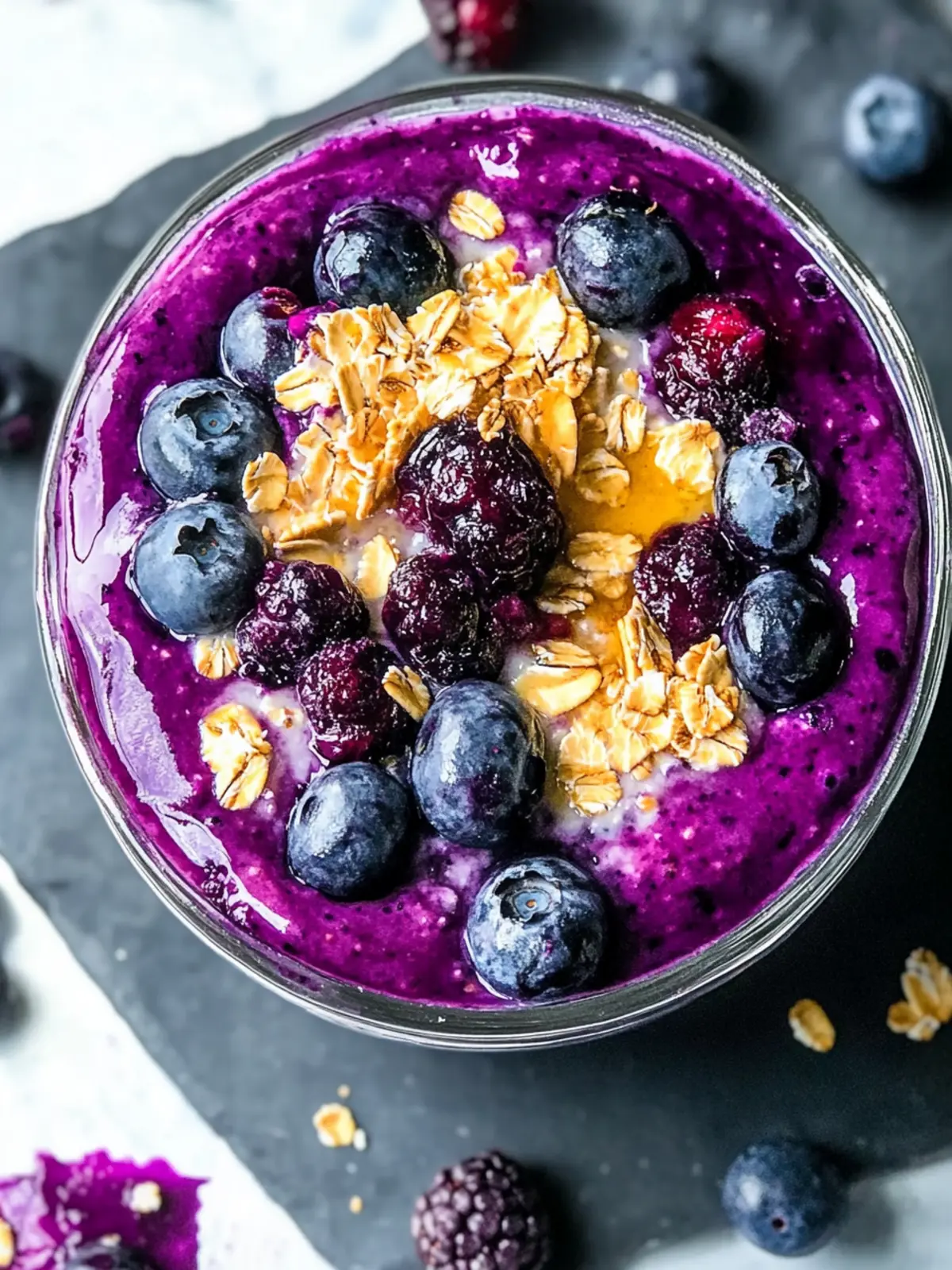 Blueberry Pie Overnight Oats for a Sweet Morning Treat 5 Blueberry Pie Overnight Oats