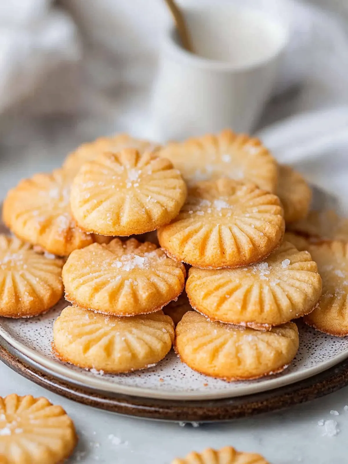 Bite Into Bliss: Homemade French Salted Butter Cookies 3 French Salted Butter Cookies