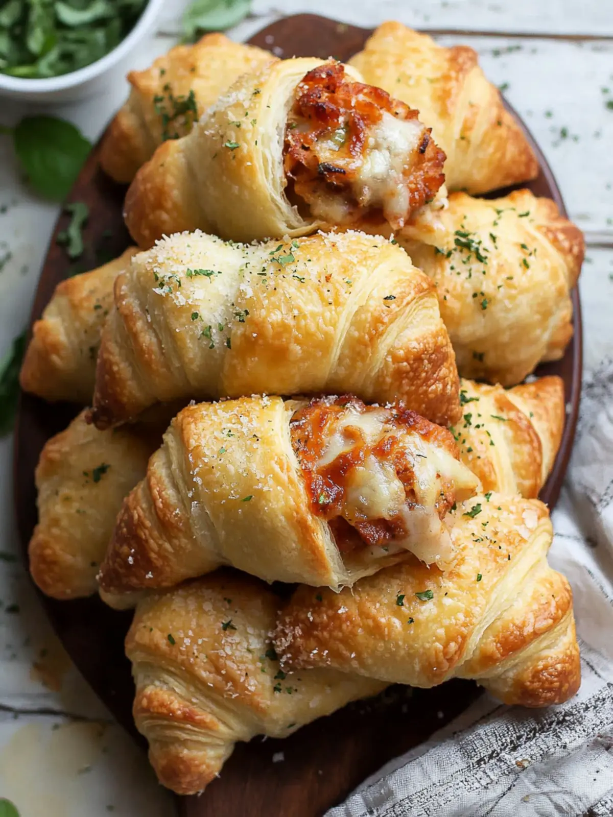 Delicious Chicken Parmesan Crescent Rolls for Quick Dinners 2 Chicken Parmesan Crescent Rolls