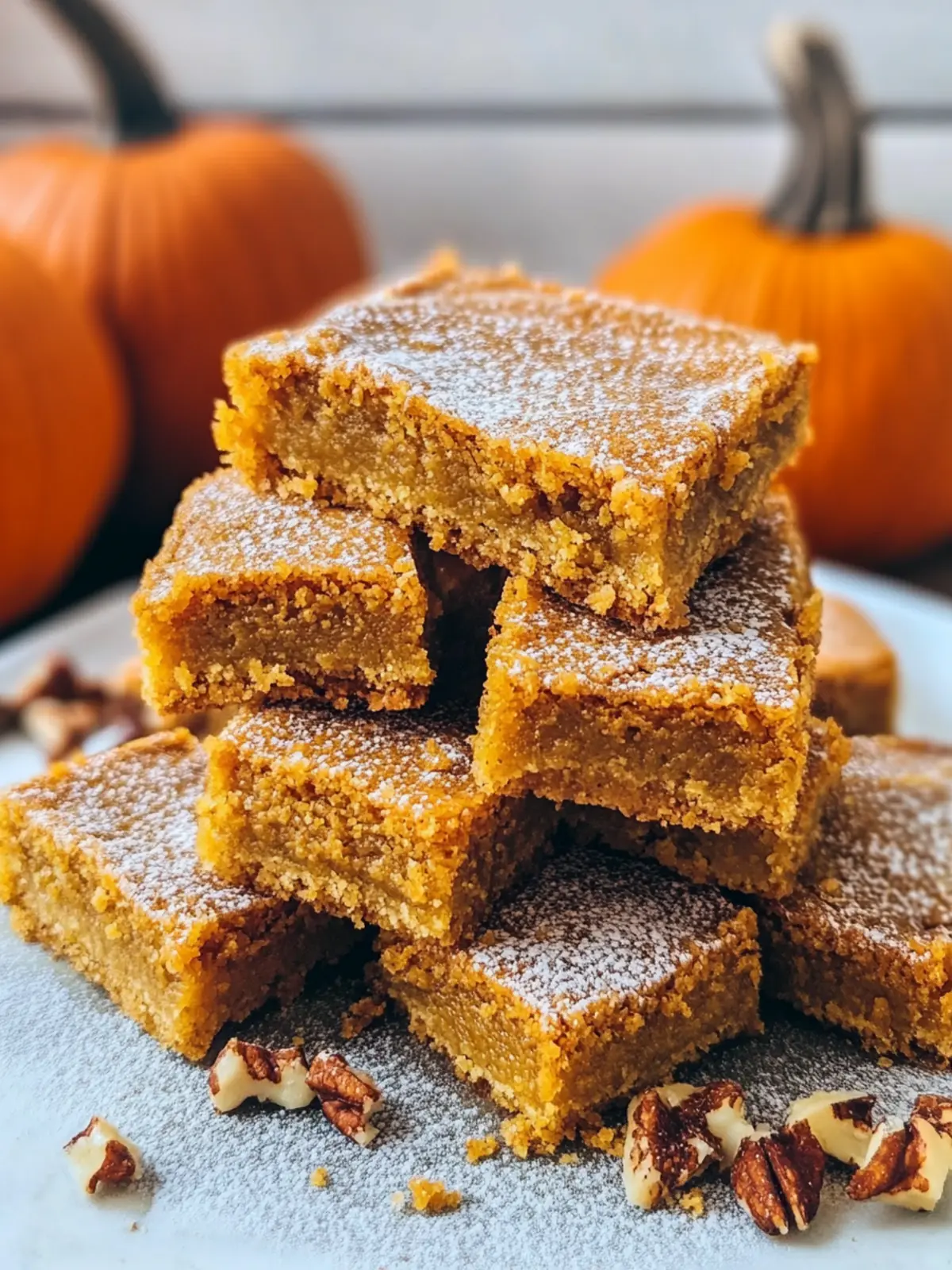 Delicious Sugar Cookie Vegan Pumpkin Bars You’ll Love 3 Sugar Cookie Vegan Pumpkin Bars