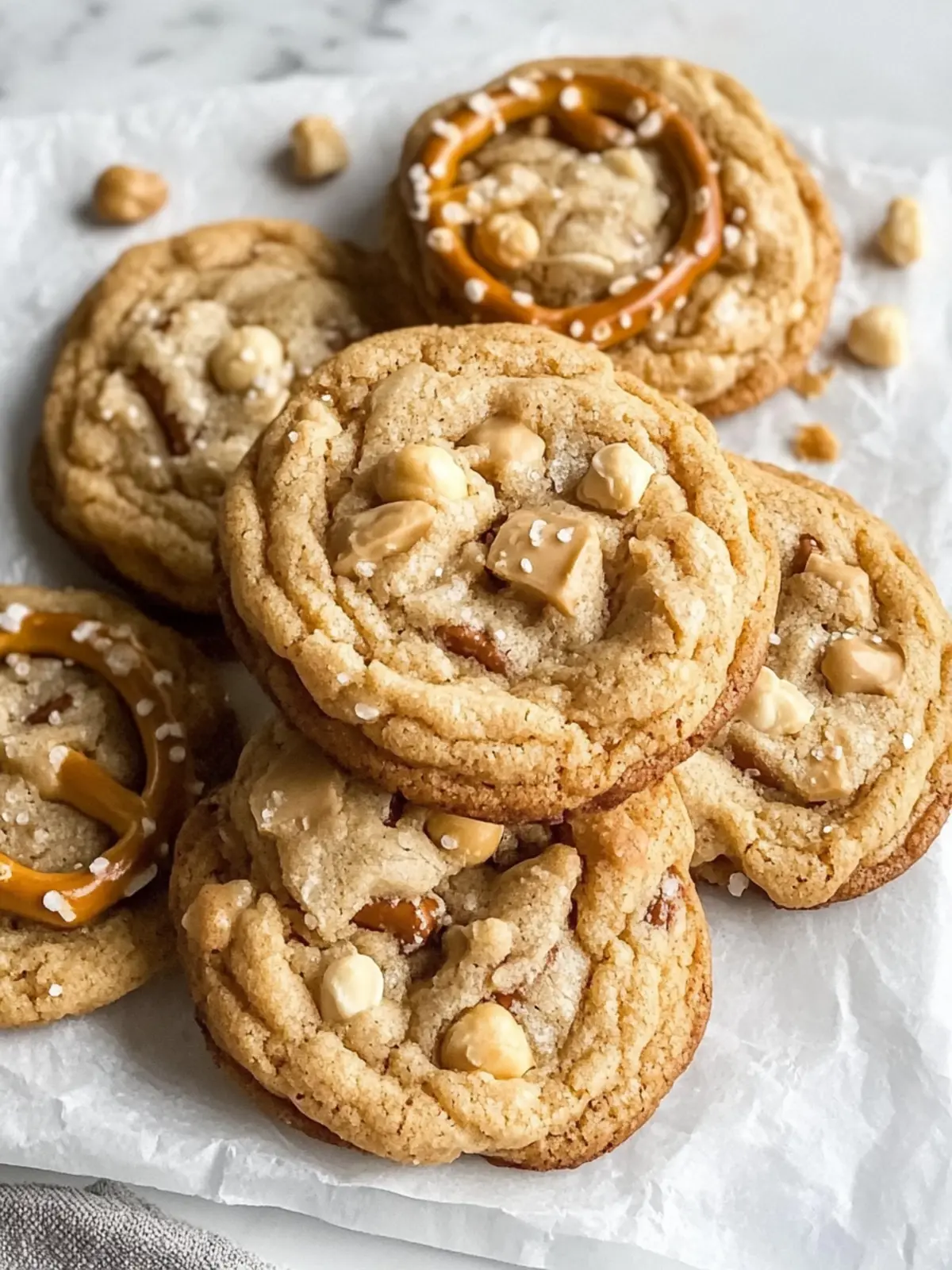 Irresistible Peanut Butter Pretzel Cookies You Must Try Now 3 Peanut Butter Pretzel Cookies