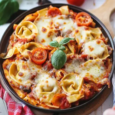 Irresistible Baked Pizza Tortellini Your Family Will Love 9 Baked Pizza Tortellini