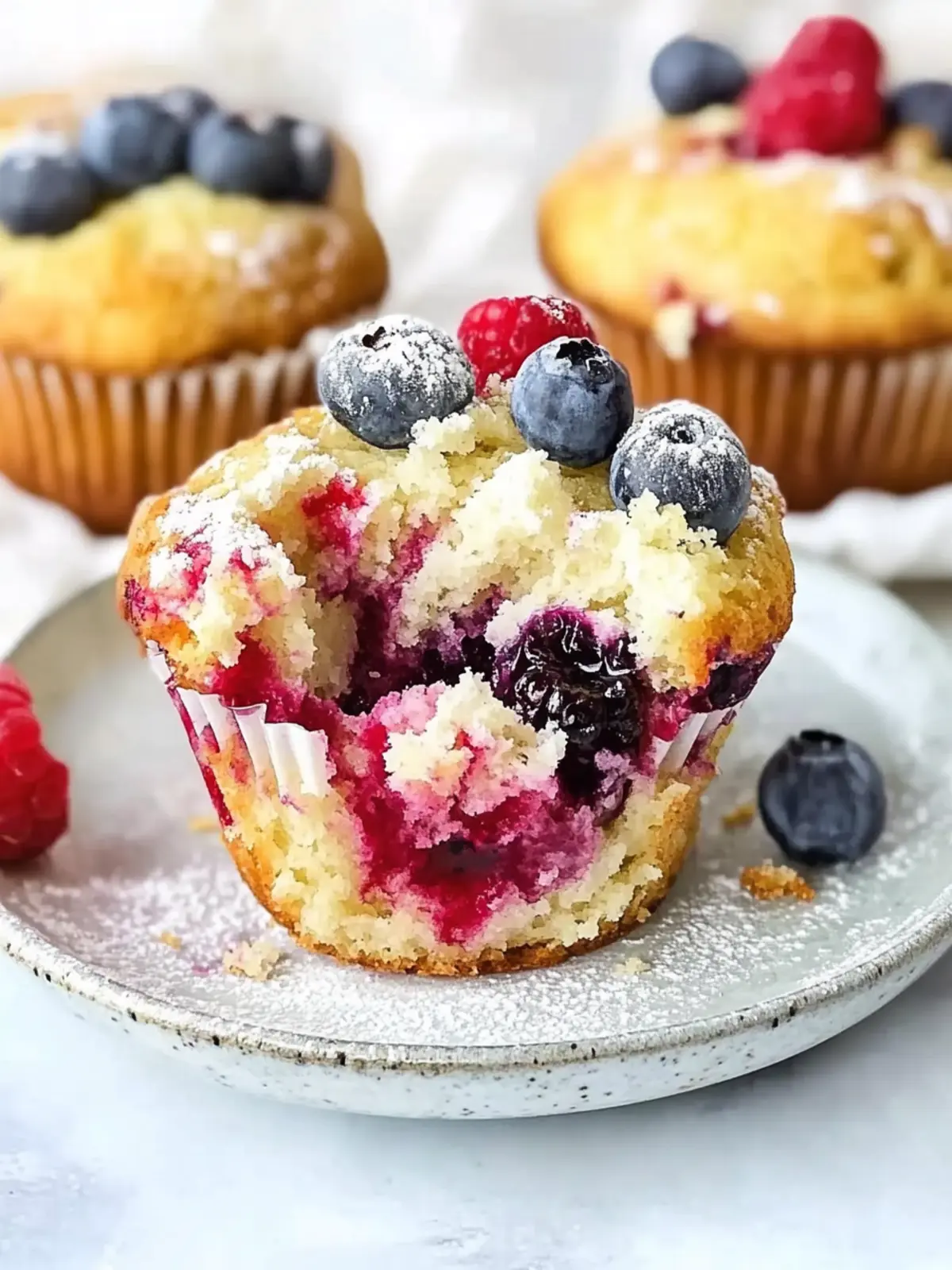 Delightful Berry Cream Cheese Muffins for Sweet Mornings 4 Berry Cream Cheese Muffins