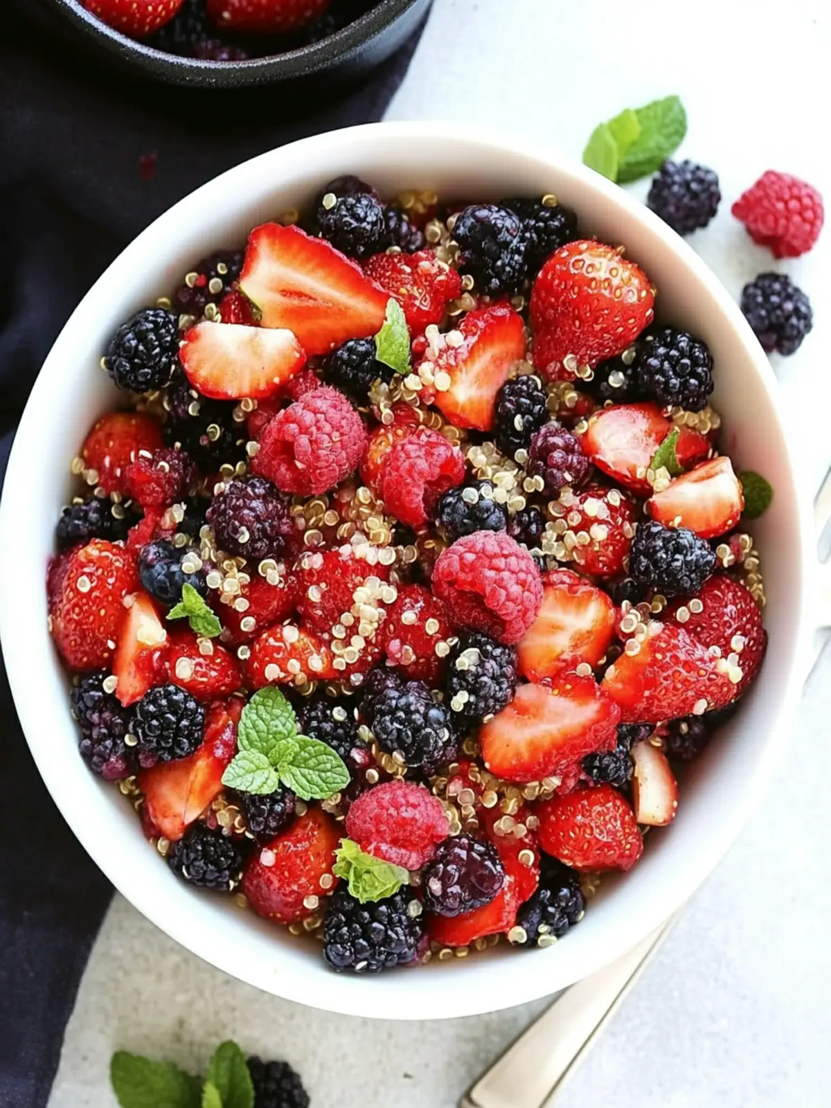 Vibrant Berry Quinoa Salad for a Refreshing Boost 5 Berry Quinoa Salad
