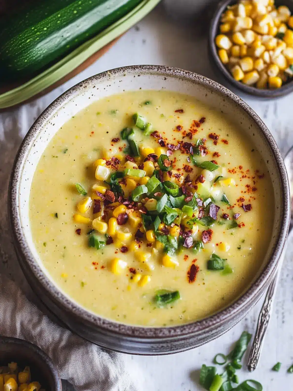 Creamy Zucchini Corn Chowder for Cozy Nights In 2 Zucchini Corn Chowder